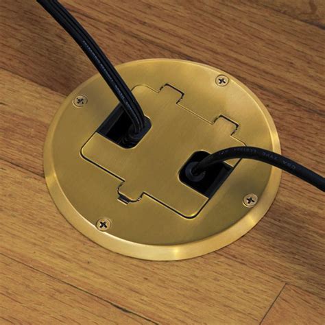 recessed floor outlet boxes